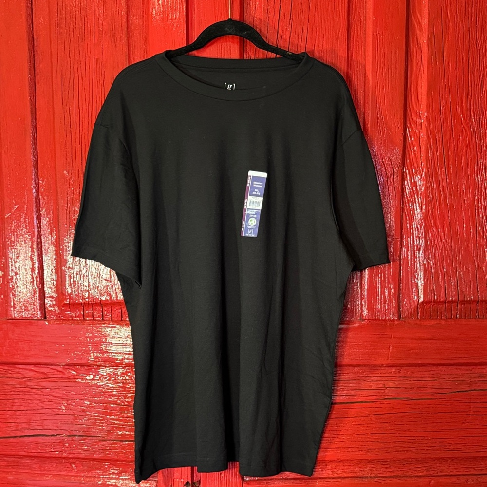 George Men's Classic Black Tee